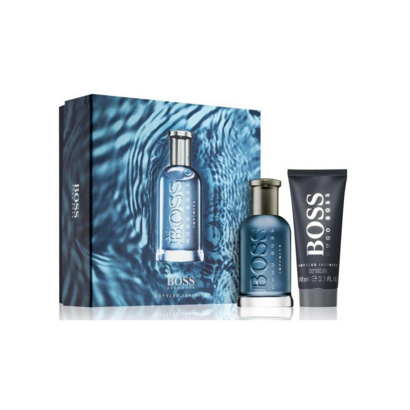 Hugo Boss Grey Infinite 2-Piece Set 3.3oz Men EDP Spray by Hugo Boss