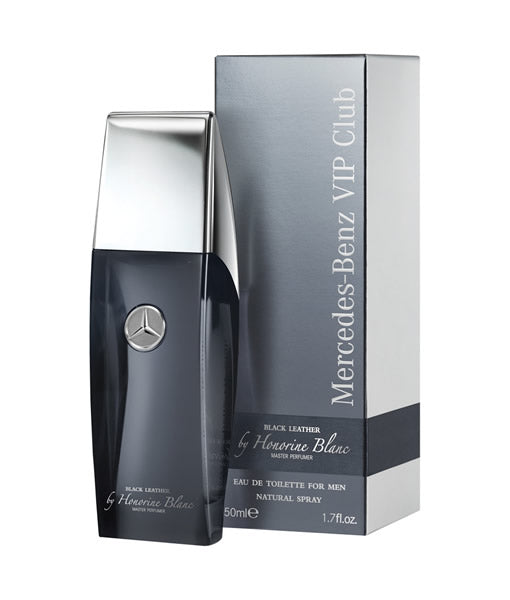 Mercedes-Black Leather 3.4oz Men EDT Spray by Mercedes-Benz