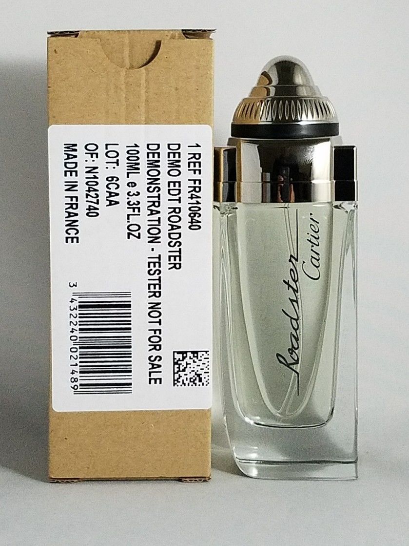 Cartier Roadster Cartier 3.3oz Men EDC Spray Tester by Cartier