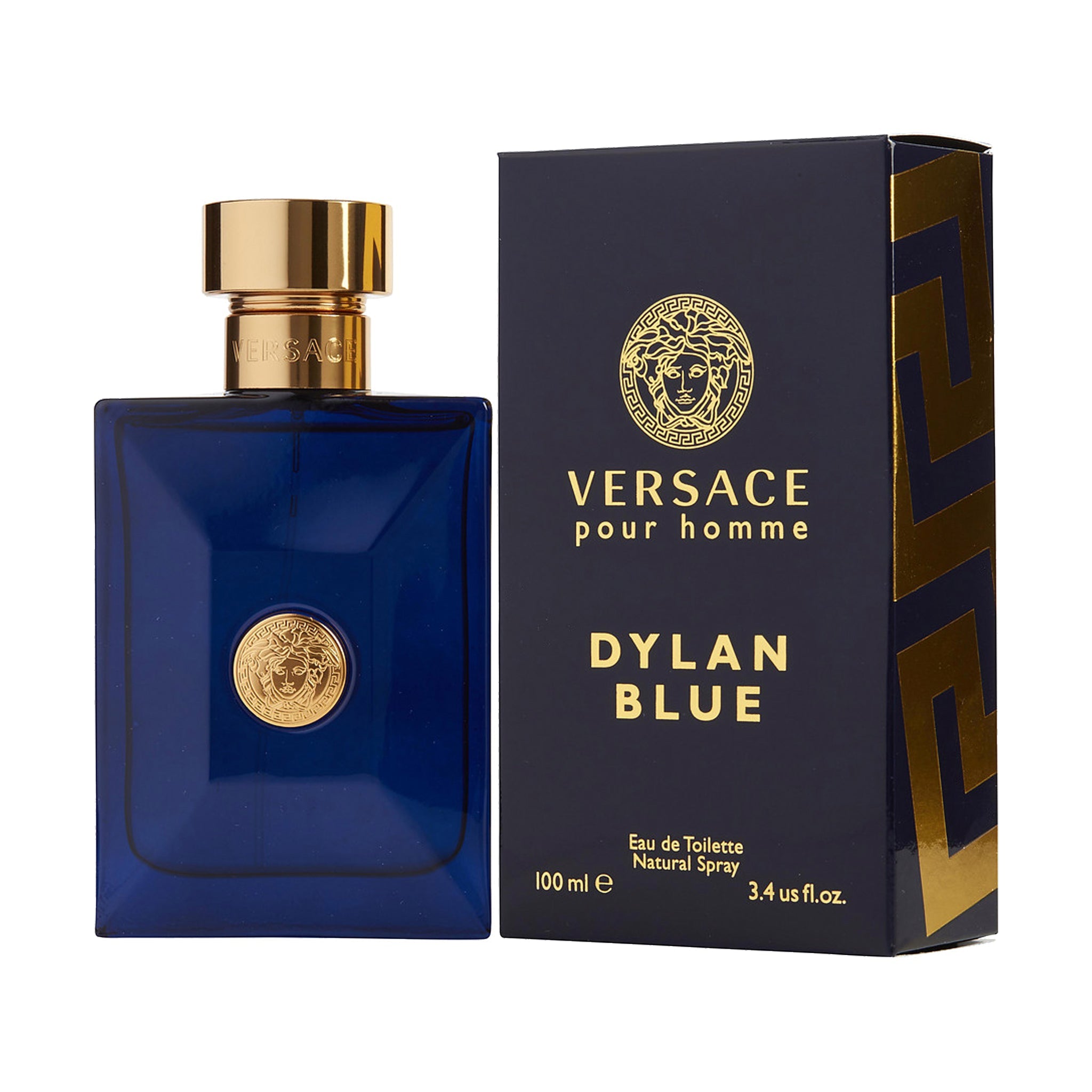 Versace Dylan Blue 3.4oz Men EDT Spray by Versace