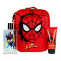 Marvel Spider-Man Lunch Bag 3-Piece Set 3.4oz Kids EDT Spray by Marvel