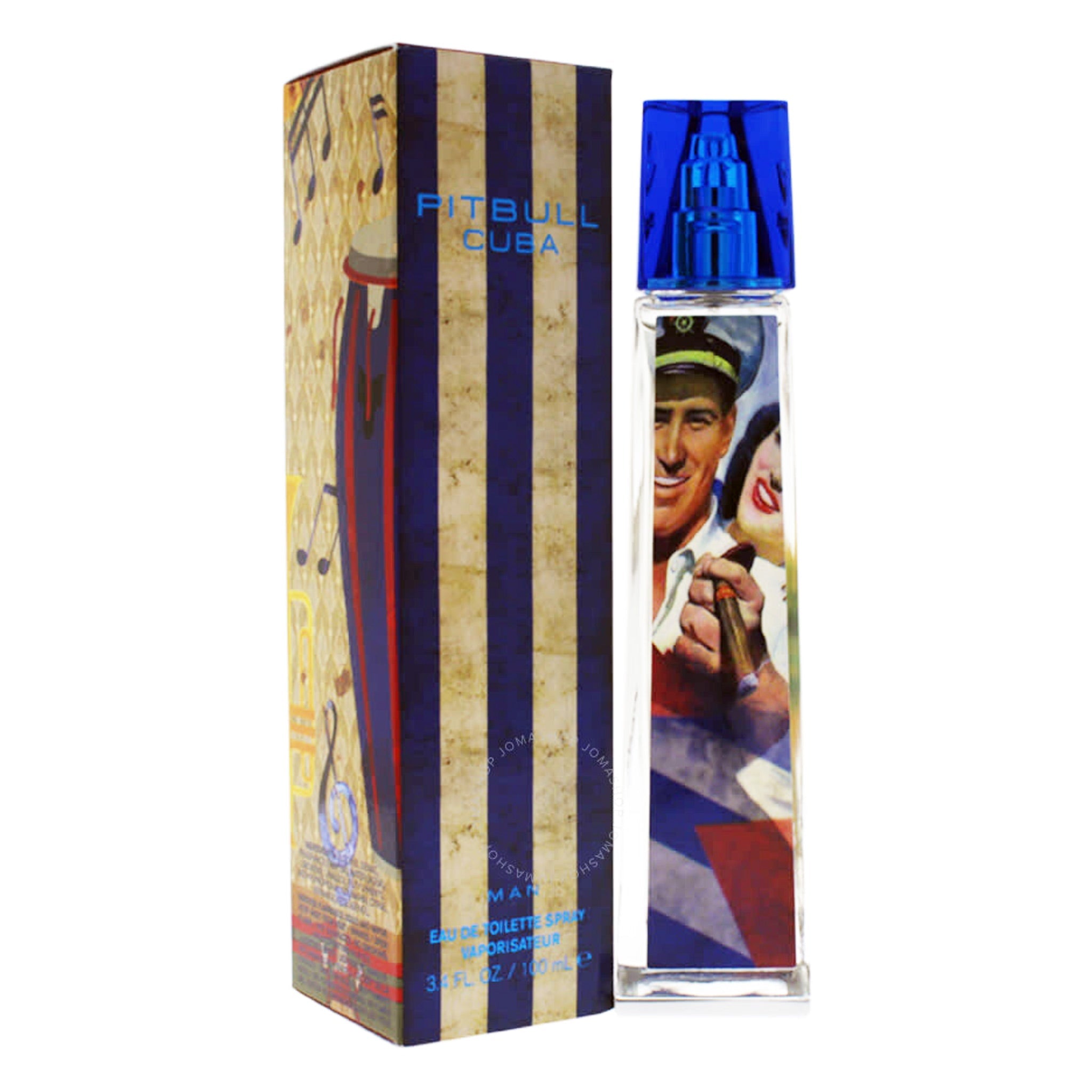 Pitbull Cuba 3.4oz Men EDT Spray by Pitbull
