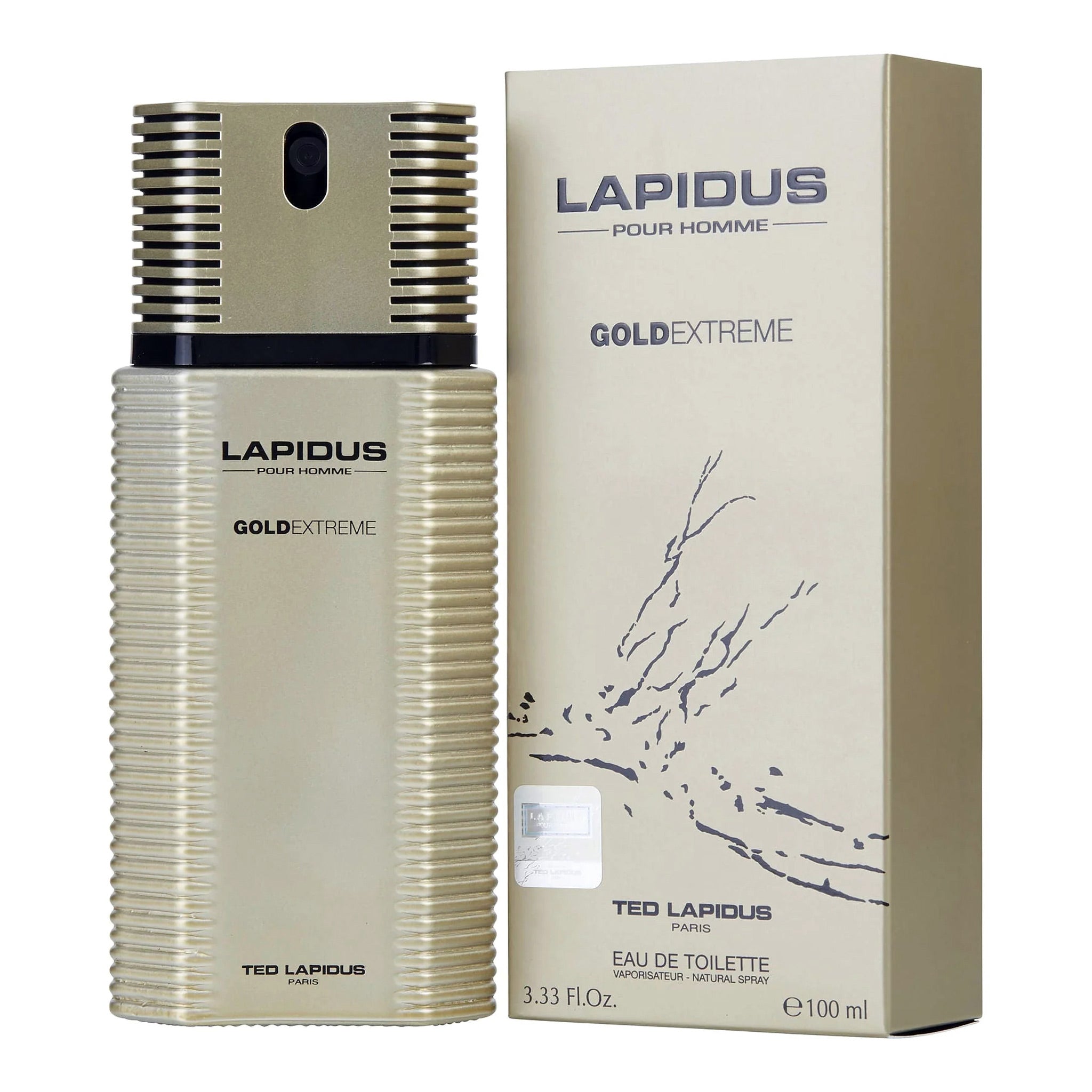 Ted Lapidus Gold Extreme 3.3oz Men EDT by Ted Lapidus
