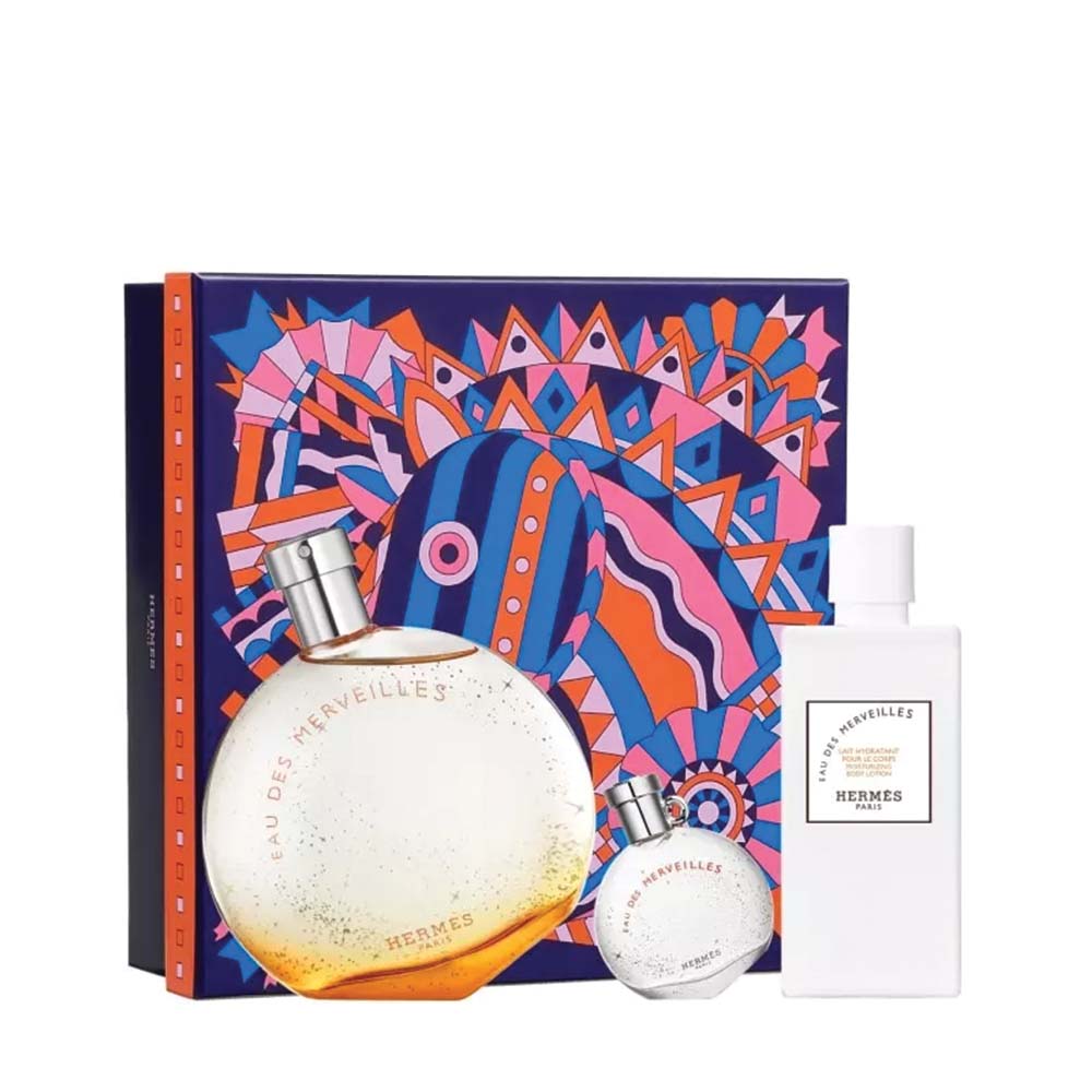 Hermes Eau Merveilles 3-Piece Set 3.3oz Women EDT by Hermes