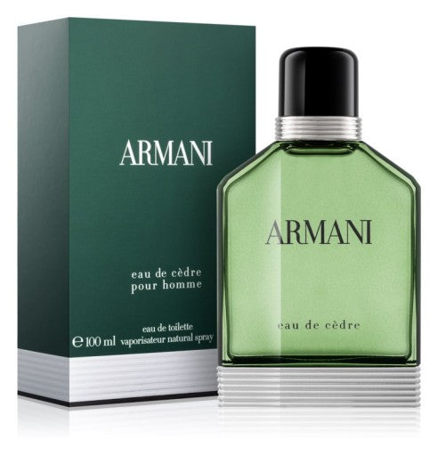 Armani Eau Cedre 3.4oz Men EDT Spray by Giorgio Armani