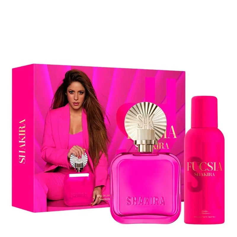Shakira Fucsia 2-Piece Set 2.7oz Women EDP Spray by Shakira