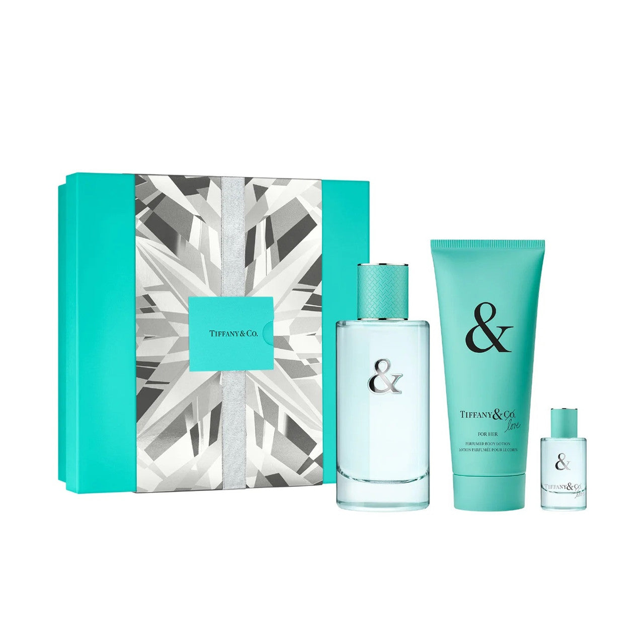 Tiffany & Co Love 3-Piece Set 3.0oz Women EDP Spray by Tiffany & Co