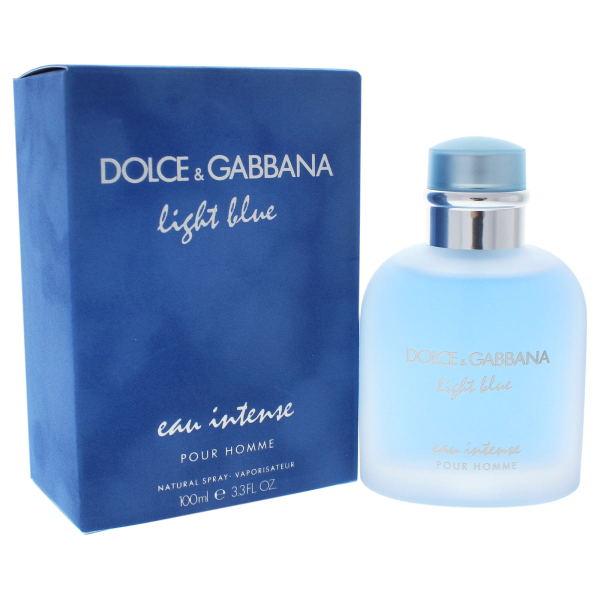 Dolce & Gabbana Light Blue Intense 3.3oz Men EDP Spray by Dolce & Gabbana