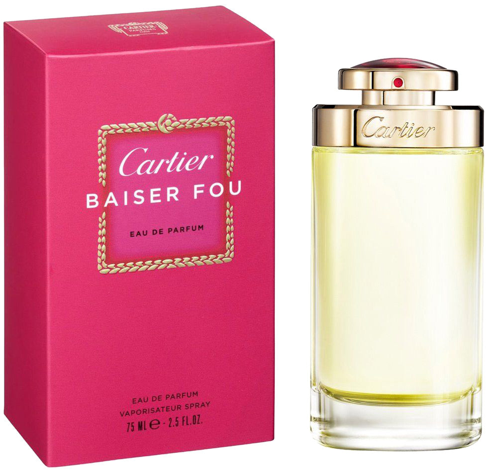 Cartier Baiser Fou 2.5oz Women EDP Spray by Cartier