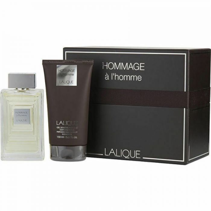 Lalique L'Homme 2-Piece Set 3.3oz Men EDT by Lalique