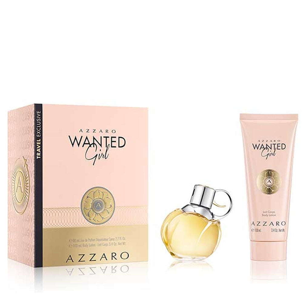 Azzaro Wanted Girl 2-Piece Set 2.7oz Women EDT Spray by Azzaro
