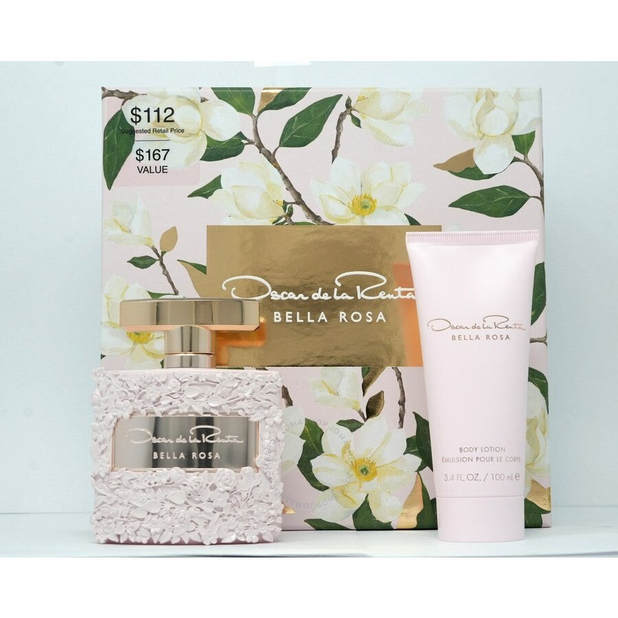 Oscar Bella Rosa 2-Piece Set 3.4oz Women EDP by Oscar De La Renta