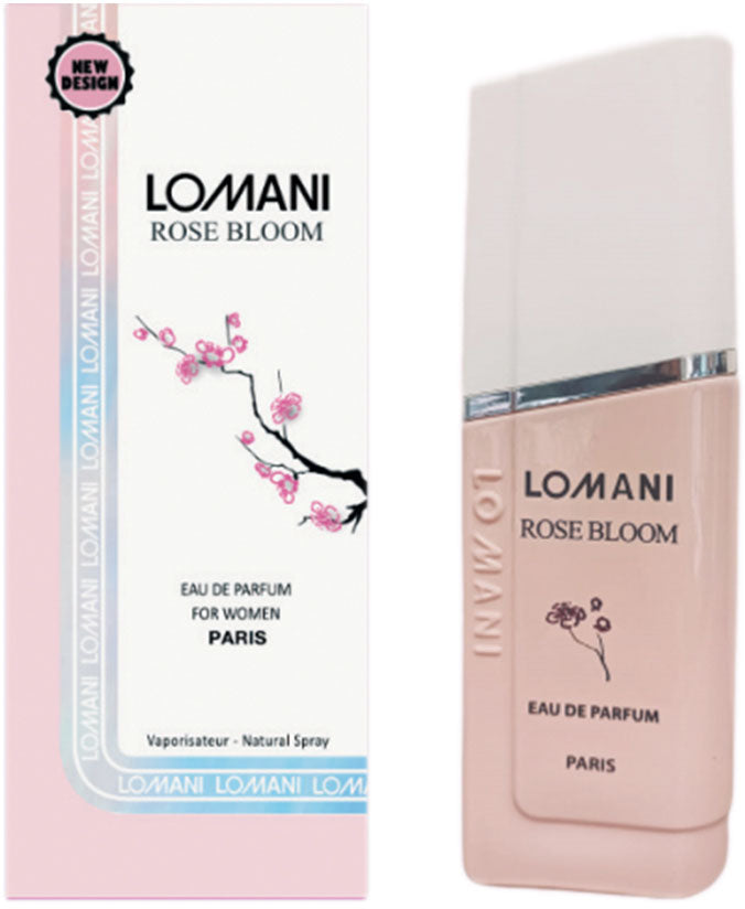 Lomani Rose Bloom 3.3oz Women EDP Spray by Lomani