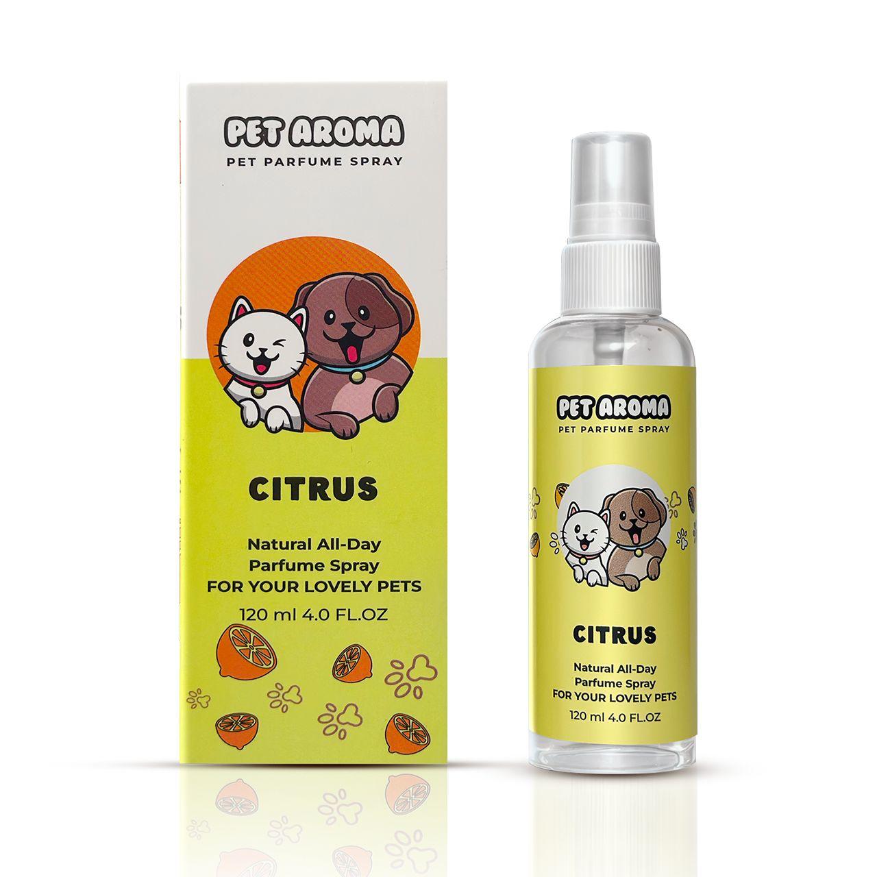 Mamozin Pet Aroma Citrus 4.0oz Pet Parfum by Mamozin
