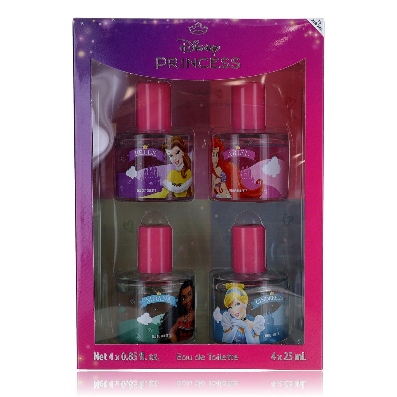 Princess 4-Piece Set 3.4oz Kids EDT Spray by Disney