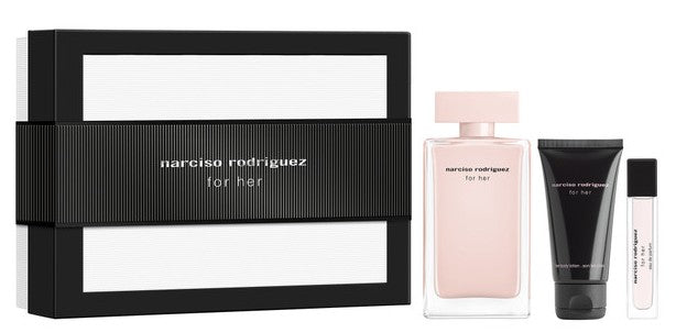 Narciso Rodriguez 3-Piece Set 3.3oz EDP Spray by Narciso Rodriguez