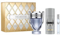 Paco Rabanne Invictus 3-Piece Set 3.4oz Men EDT Spray by Paco Rabanne