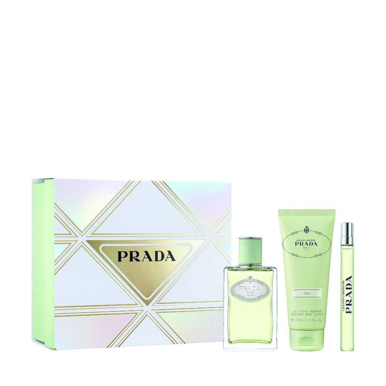 Prada Infusion Iris 3-Piece Set 3.3oz Women EDP Spray by Prada