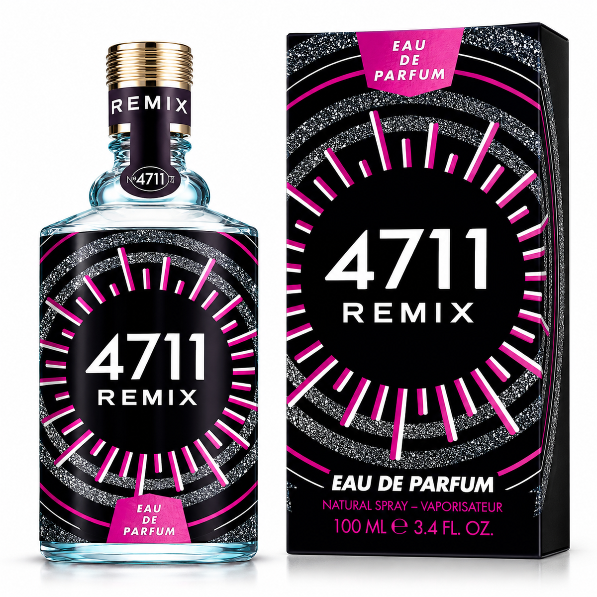 Remix Electric Night by 4711 3.4oz Unisex EDP Spray