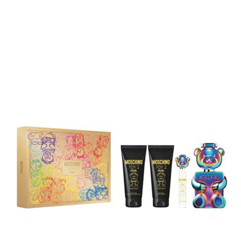 Moschino Toy Pearl 4-Piece Set 3.4oz Unisex EDP Spray by Moschino