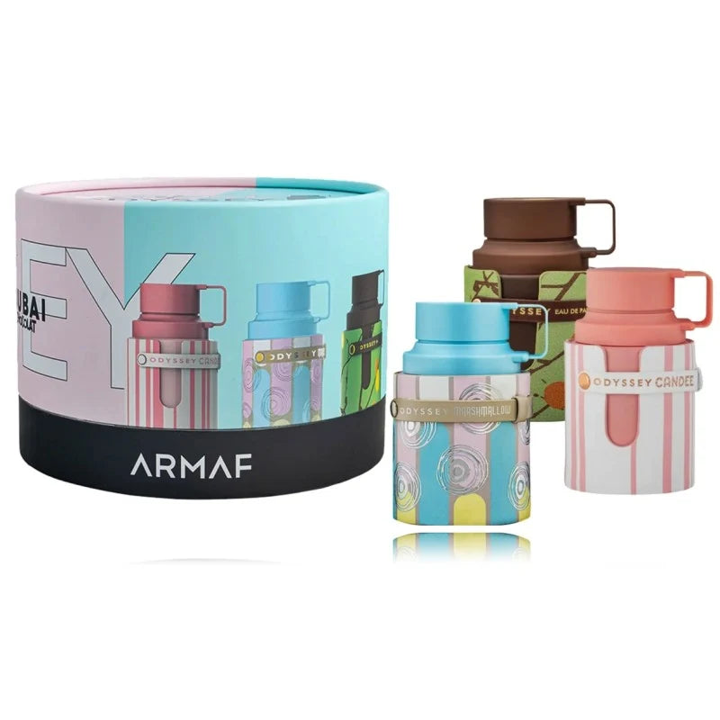 Wheel of Odyssey Gourmand 3-Piece Set by Armaf 1.0oz Unisex EDP Spray