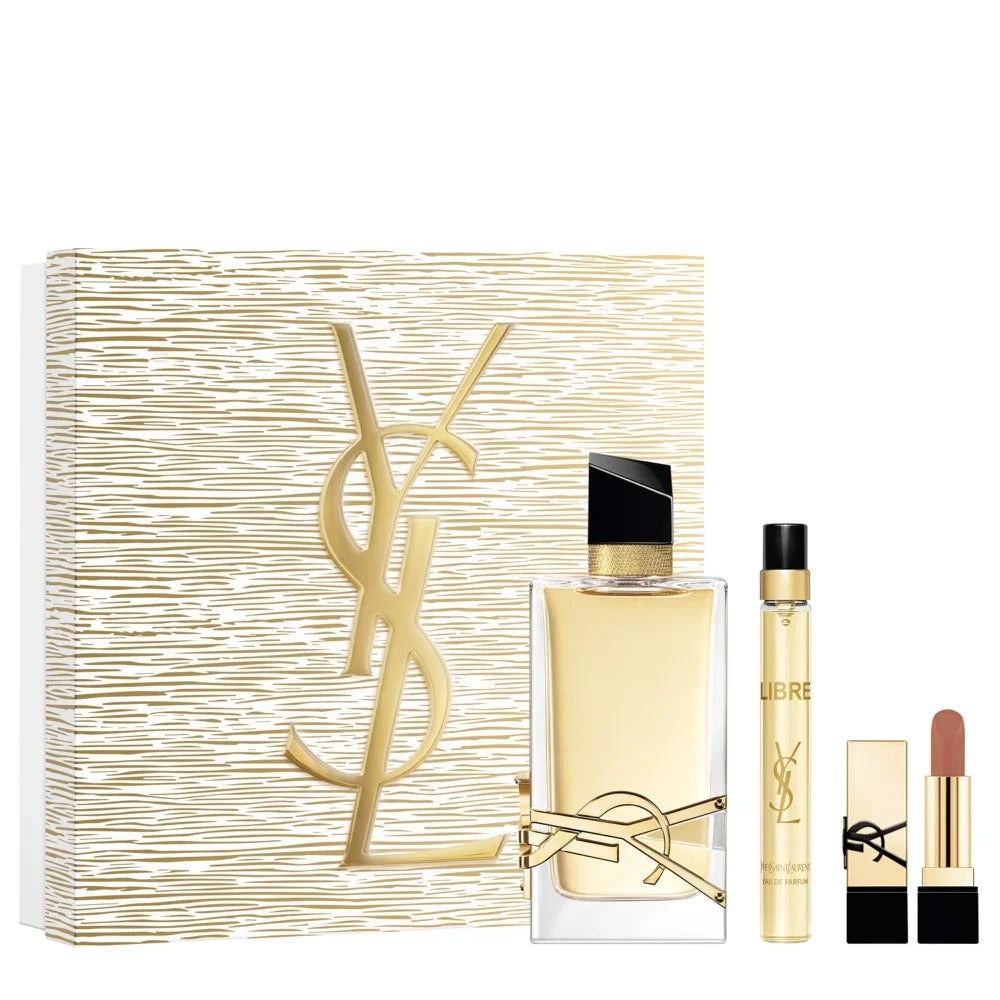 Yves Saint Laurent Libre Set 3-Piece Set 3.0oz Women EDP Spray by Yves Saint Laurent