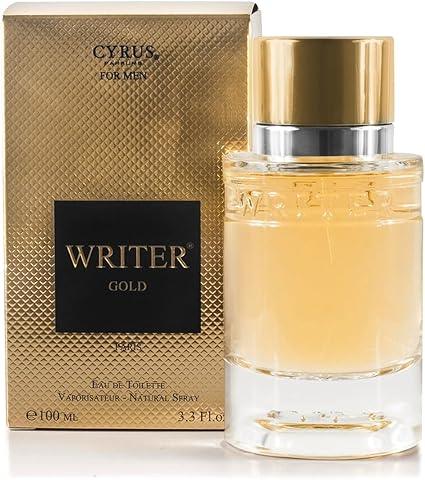 Cyrus Writer Gold 3.3oz Men EDP Spray by Cyrus
