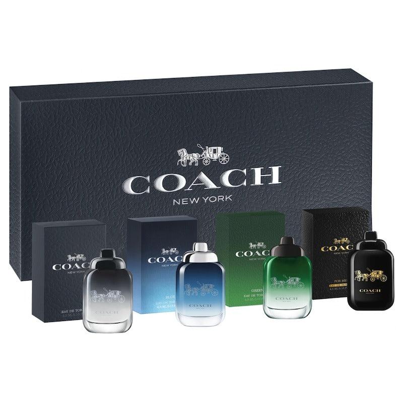 Mini 4-Piece Set By Coach 0.15oz For Women EDP Spray