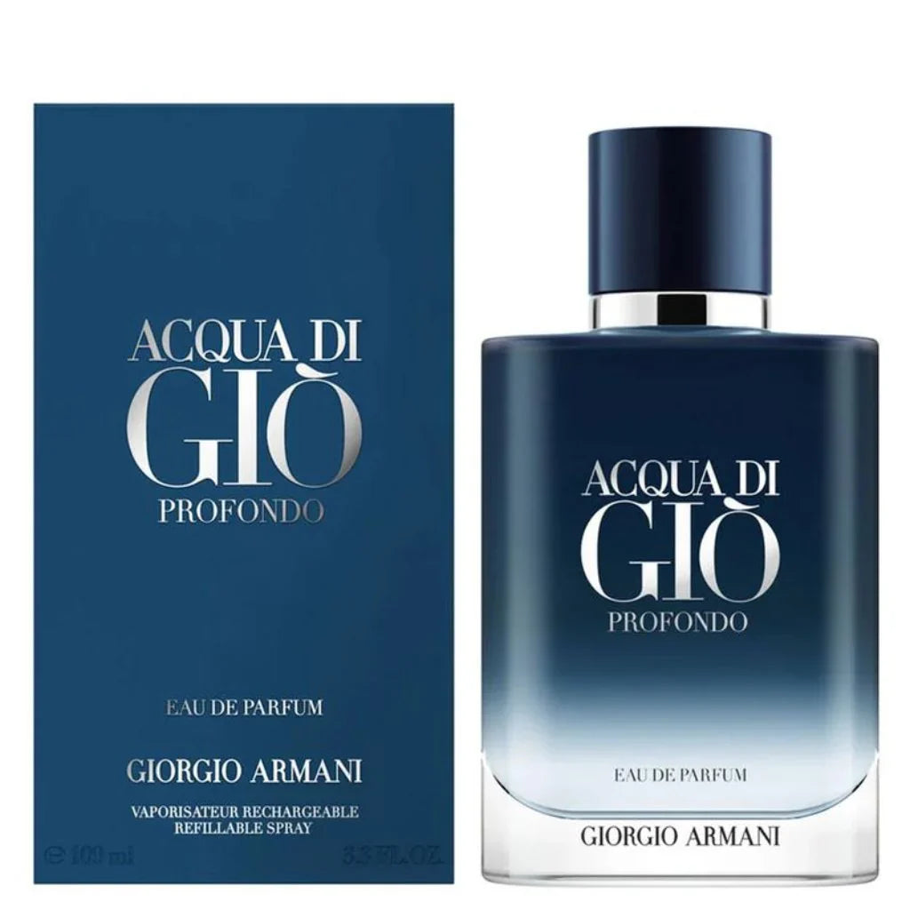 Giorgio Armani Acqua D'gio Profondo 3.3oz Men EDP Spray by Giorgio Armani