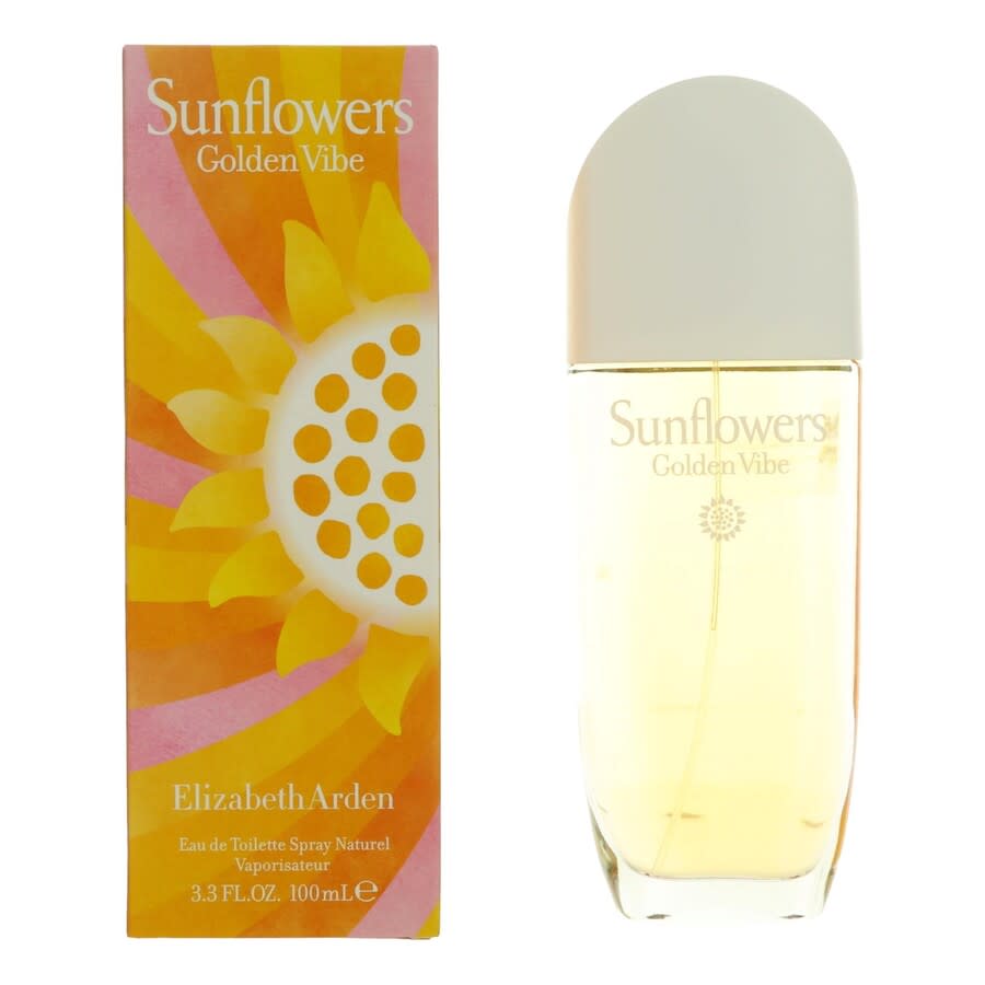 Sunflowers Golden Vibe by Elizabeth Arden 3.3oz Women EDT Spray