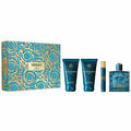 Versace Eros 4-Piece Set 3.4oz Men EDP Spray by Versace