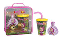 Masha The Bear Bag 3-Piece Set 1.7oz Kids EDT Spray by Air Val