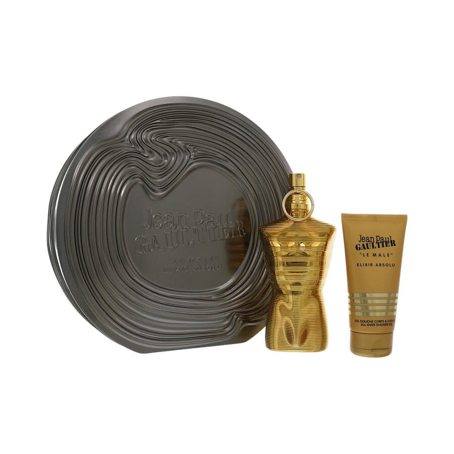 Le Male Elixir Absolu 2-Piece Set by Jean Paul Gaultier 4.2oz Men Parfum Spray