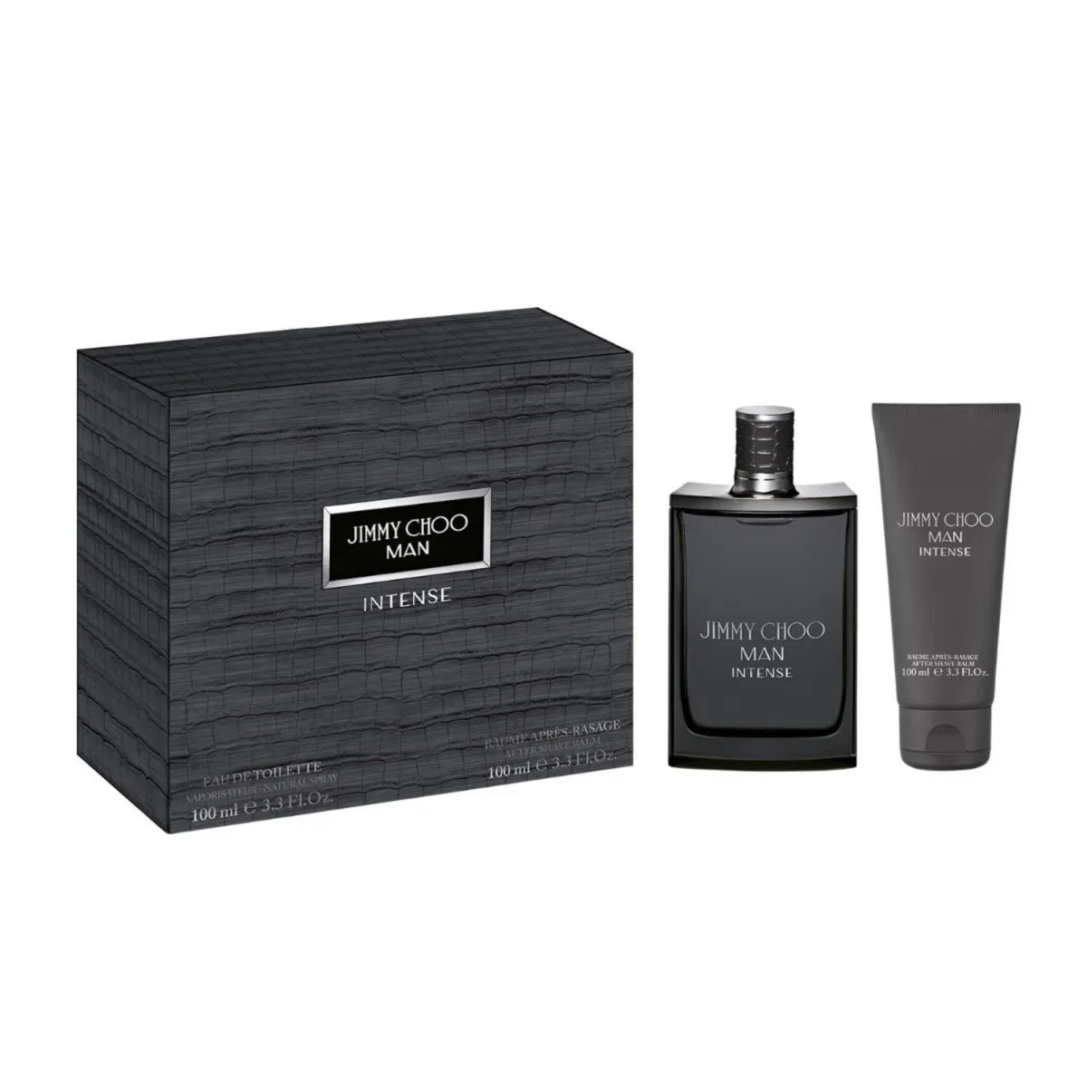 Jimmy Choo Intense 2-Piece Set 3.4oz Men EDT Spray by Jimmy Choo