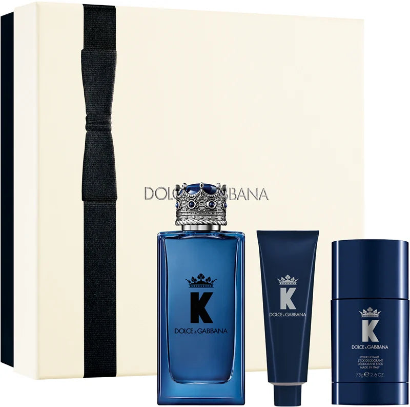 K 3-Piece Set by Dolce & Gabbana 3.3oz Men EDP Spray