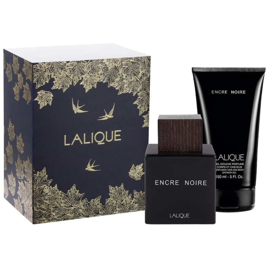 Encre Noire 2-Piece Set by Lalique 3.4oz Men EDT Spray