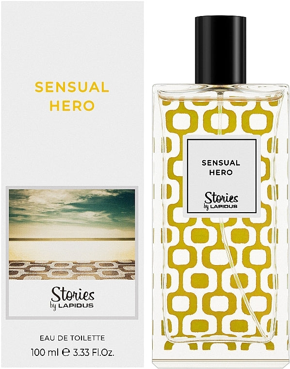 Ted Lapidus Sensual Hero 3.3oz Men EDT Spray by Ted Lapidus