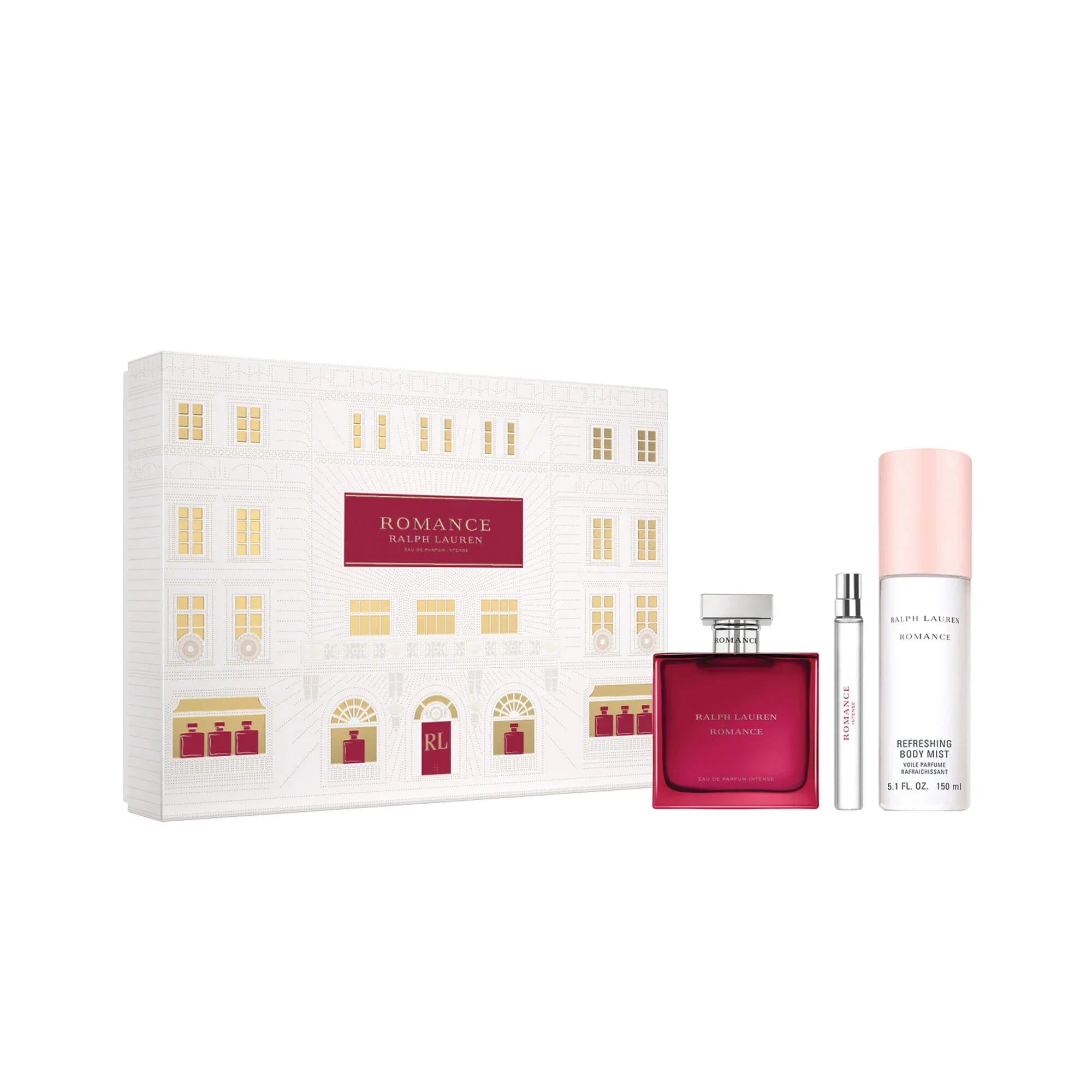 Ralph Lauren Romance 3-Piece Set 3.4oz Women EDP Spray by Ralph Lauren
