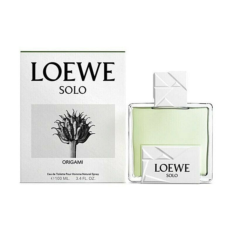 Loewe Solo Origami 3.4oz Men EDT Spray by Loewe