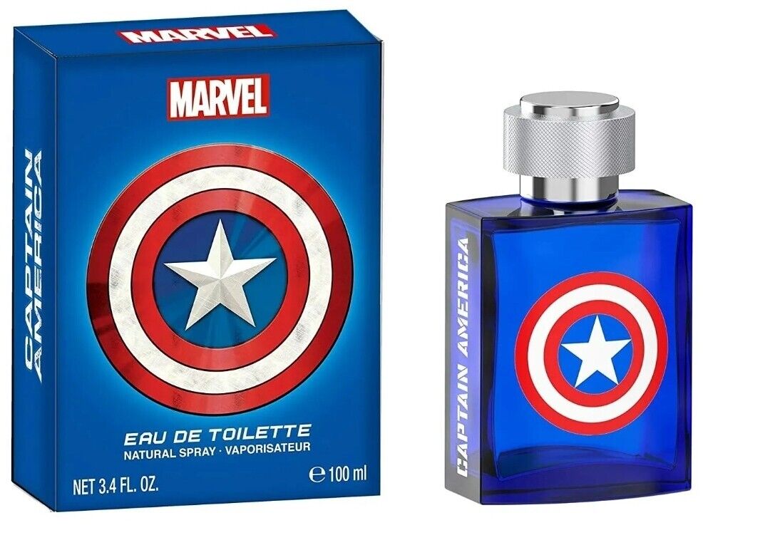 Marvel Captain America 3.4oz Kids EDT Spray by Marvel