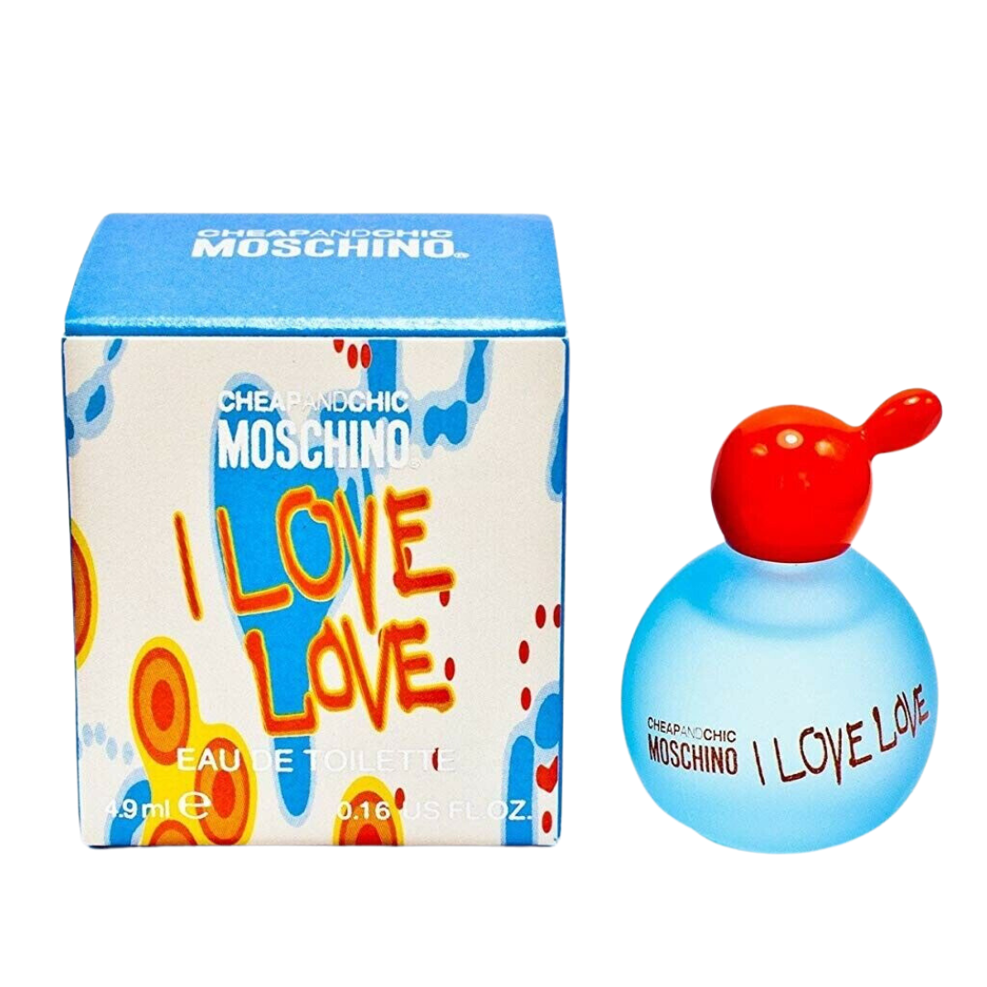 Moschino Love Love Mini 0.16oz Women EDT Splash by Moschino