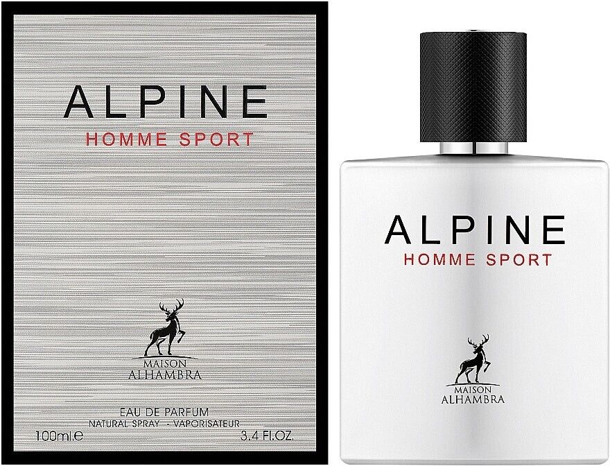Maison Alhambra Alpine Homme Sport 3.4oz Men EDP Spray by Maison Alhambra
