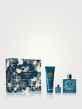 Versace Eros Parfum 3-Piece Set 3.4oz Men EDP Spray by Versace